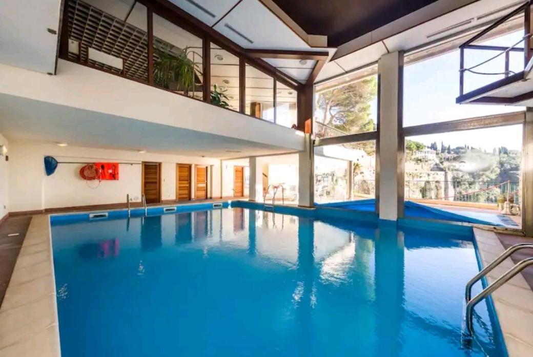 Pieve Ligure A Picco Sul Mare Con Piscina Villa Regina Exterior foto